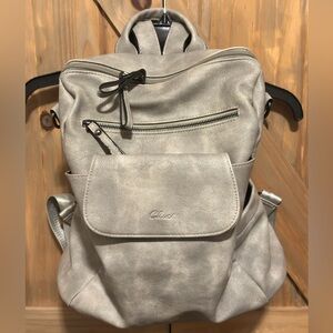 Cluci PU Leather Backpack Purse
Color Grey